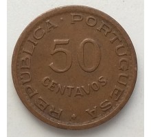 Мозамбик 50 сентаво 1953-1957