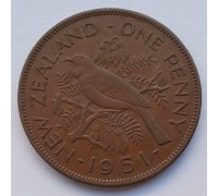 Новая Зеландия 1 пенни 1951