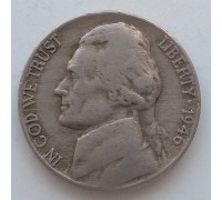 США 5 центов 1946