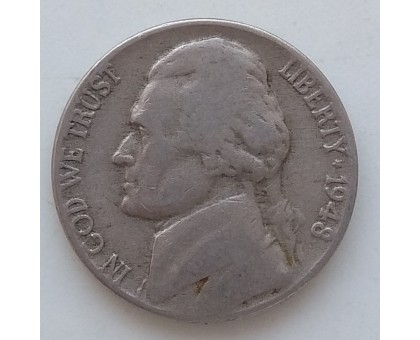 США 5 центов 1948