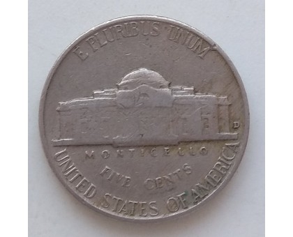 США 5 центов 1955 D
