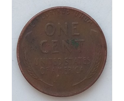 США 1 цент 1945 D