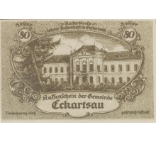 Австрия 80 геллеров 1920 Eckartsau Нотгельд
