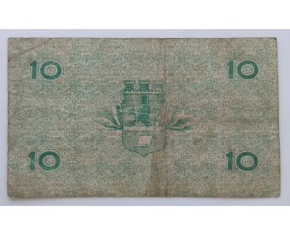 Германия 10 пфеннигов 1919 Bergisch Gladbach Нотгельд