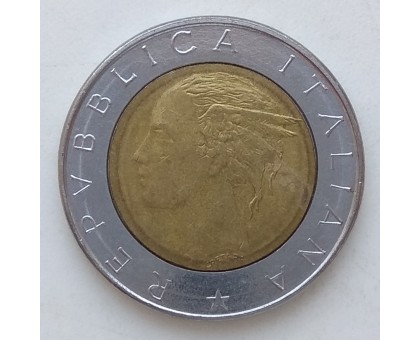 Италия 500 лир 1982