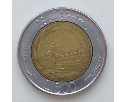 Италия 500 лир 1983