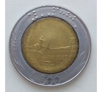 Италия 500 лир 1988