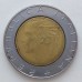 Италия 500 лир 1990