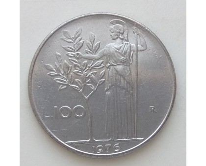 Италия 100 лир 1976