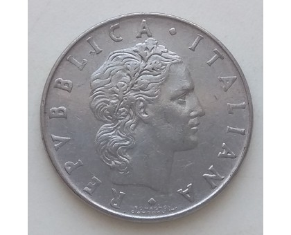 Италия 50 лир 1973