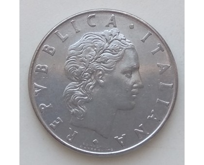 Италия 50 лир 1977