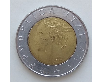 Италия 500 лир 1995