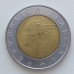 Италия 500 лир 1995