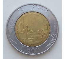 Италия 500 лир 1995