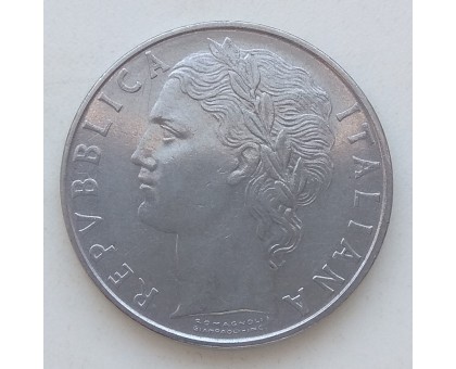 Италия 100 лир 1974