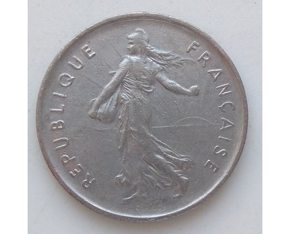 Франция 5 франков 1970