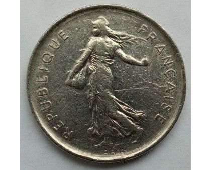 Франция 5 франков 1971