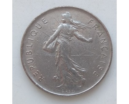 Франция 5 франков 1972