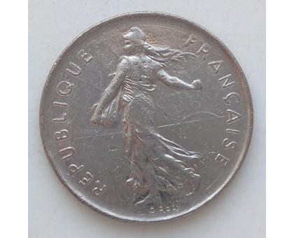 Франция 5 франков 1978