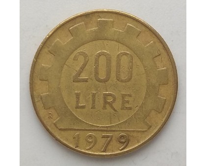 Италия 200 лир 1979
