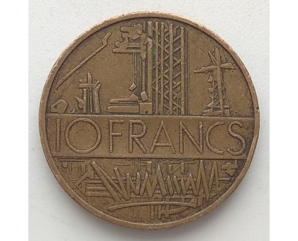 Франция 10 франков 1977