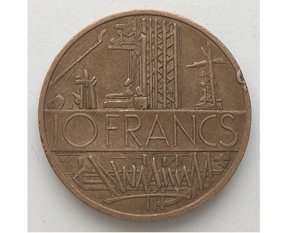 Франция 10 франков 1980