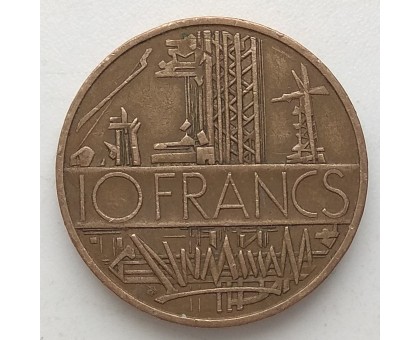 Франция 10 франков 1976