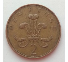 Великобритания 2 новых пенса 1971