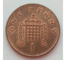 Великобритания 1 пенни 1989