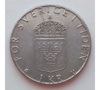 Швеция 1 крона 1977