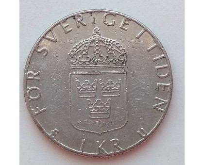Швеция 1 крона 1981
