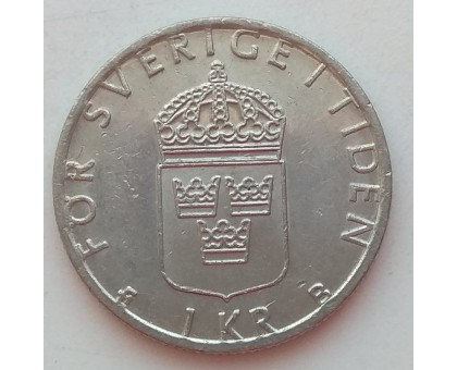 Швеция 1 крона 2000