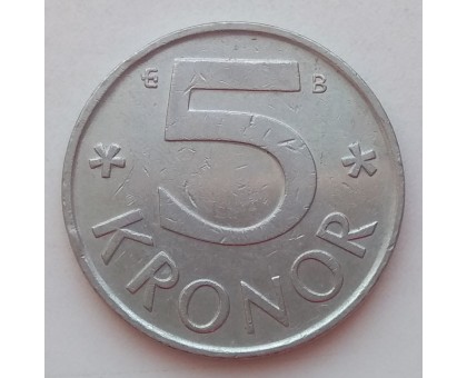 Швеция 5 крон 2002