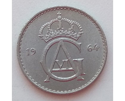 Швеция 10 эре 1964