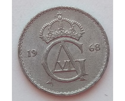 Швеция 10 эре 1968