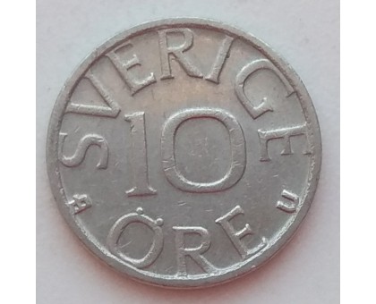 Швеция 10 эре 1984