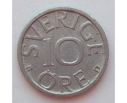 Швеция 10 эре 1987