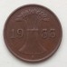 Германия 1 пфенниг 1933 A