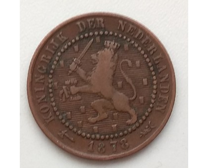 Нидерланды 1 цент 1878