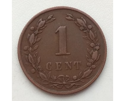 Нидерланды 1 цент 1878