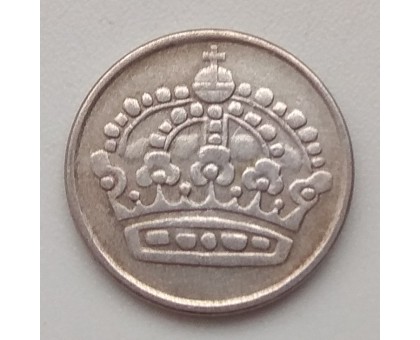 Швеция 25 эре 1954 серебро