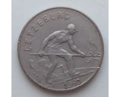 Люксембург 1 франк 1960