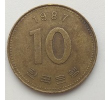 Южная Корея 10 вон 1987