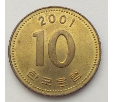 Южная Корея 10 вон 2001