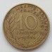 Франция 10 сантимов 1963
