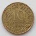 Франция 10 сантимов 1967