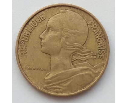 Франция 10 сантимов 1968
