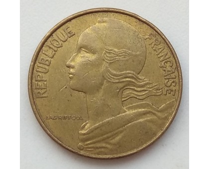 Франция 10 сантимов 1974