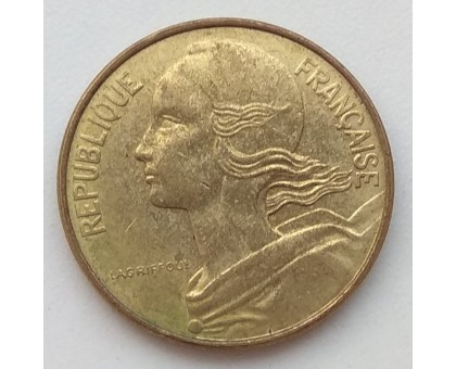 Франция 10 сантимов 1975