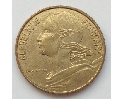 Франция 10 сантимов 1990